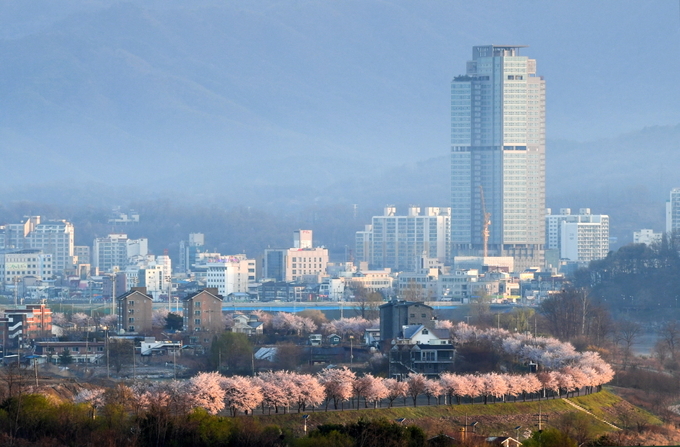 양평 갈산공원 전경.(사진=양평군 제공)