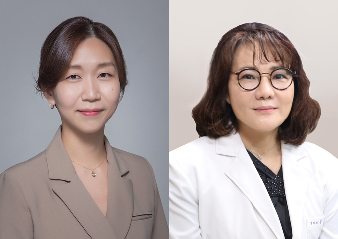 병리과 한연비 교수(사진 왼쪽), 정진행 교수. (사진=분당서울대병원 제공)