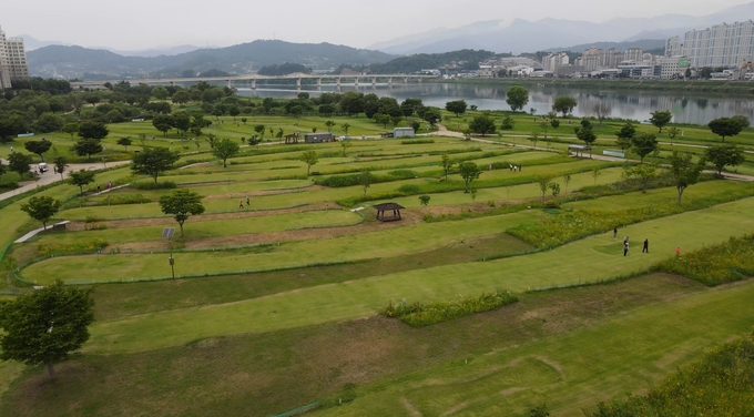양평파크골프장 전경 사진,(사진=양평군 제공)<br>
<br>
