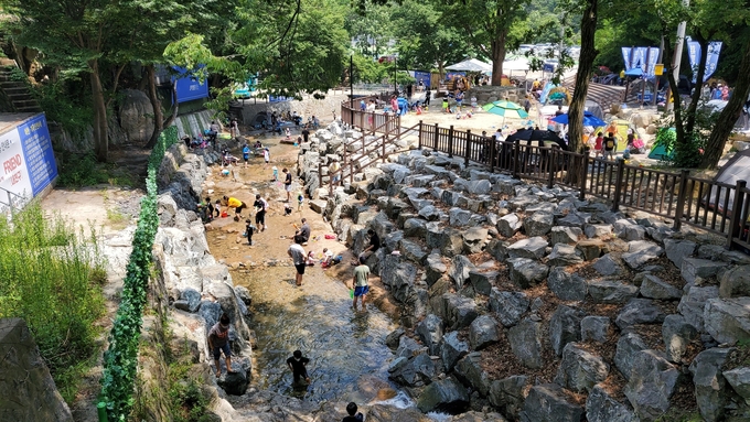 남양주 대표 관광 명소로 자리매김한 청학밸리리조트가 시설 개선 사업으로 새롭게 단장하고 오는 6월 개장을 앞두고 있다.(사진=남양주시 제공)