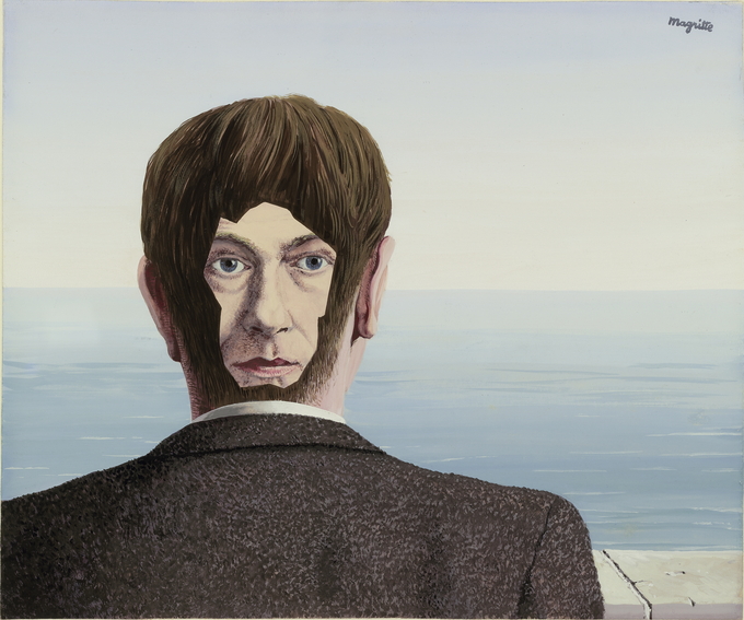 르네 마그리트 (René Magritte, 1898-1967)_ 유리 집 (La maison de verre), 1939_종이에 과슈 gouache on paper_114 x 146 cm. (사진=예술의전당)