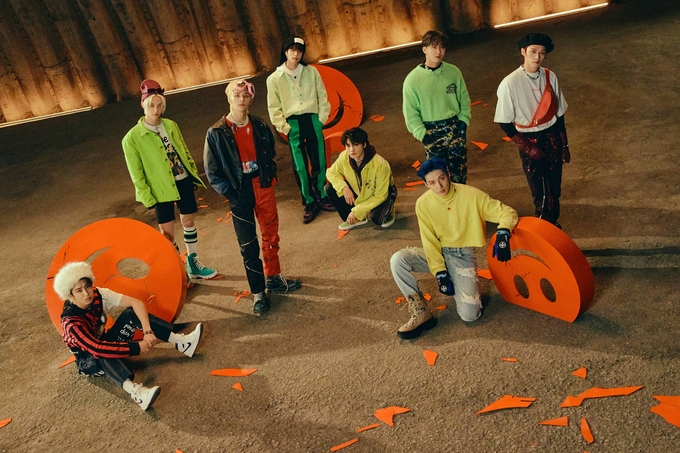 그룹 스트레이 키즈. (사진=JYP엔터테인먼트 제공)