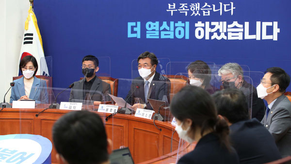 발언하는 윤호중 비대위원장 (사진=국회사진기자단, 연합뉴스 제공)