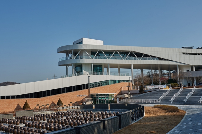 파주장단콩웰빙마루 전경(사진=파주시 제공)