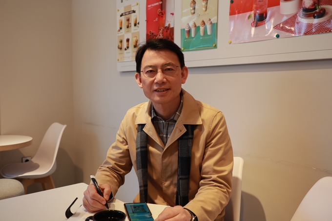 최현덕 남양주시장 예비후보가 이번 시장선거 도전에 대한 자신의 생각을 밝히고 있다.(사진=최현덕 예비후보 제공)