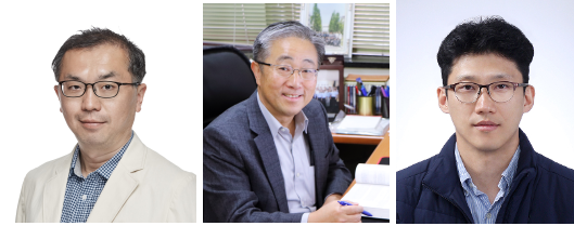 (왼쪽부터)가톨릭의대 성빈센트병원 김용균 교수, 포항공대 조동우 교수, 광주과학기술원 박지환 교수. (사진=성빈센트병원 제공)