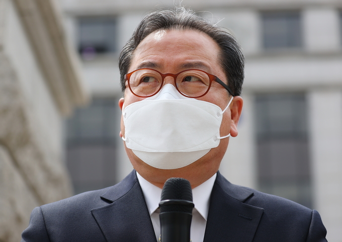 <strong>조광한 남양주시장.(사진=연합뉴스 제공)</strong>