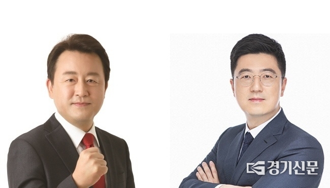 김용남 전 의원과 홍종기 수원시정 당협위원장 경기신문 DB