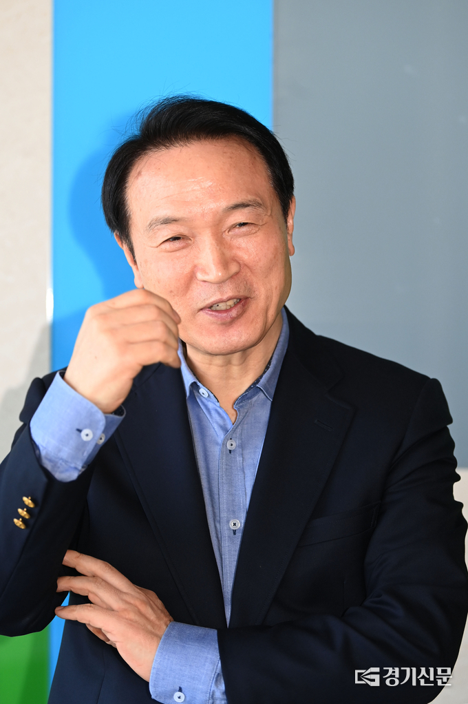 임태희 경기도교육감 예비후보. (사진=노경신 기자)