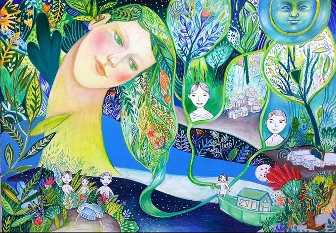 정성원 作 '탄생'. (사진=용인시청 제공)