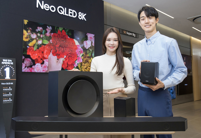 삼성사운드바Q990B. (사진=삼성전자 제공)