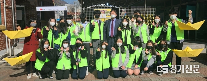 양주 덕계중학교에서는 세월호 참사 8주기를 기억하는 4월 추모 주간을 운영한다. (사진=덕계중 제공)