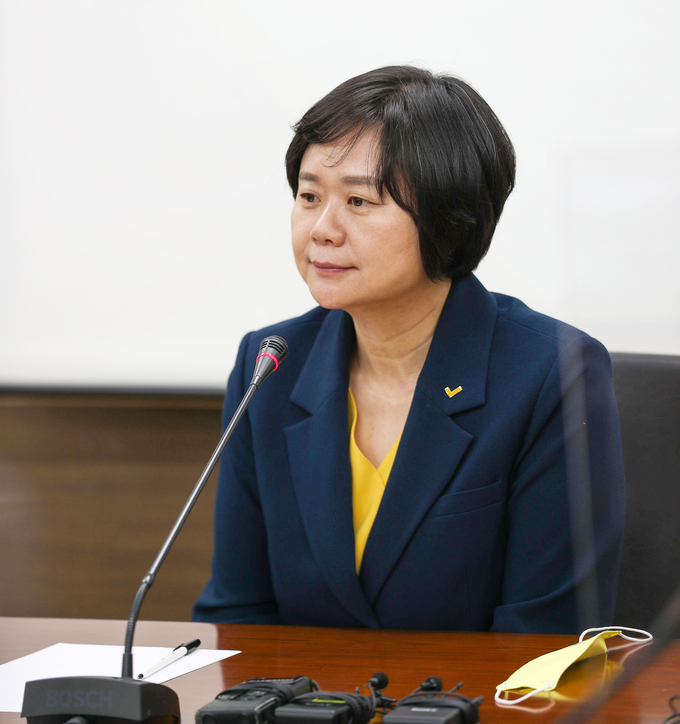 이정미 정의당 인천시장 예비후보