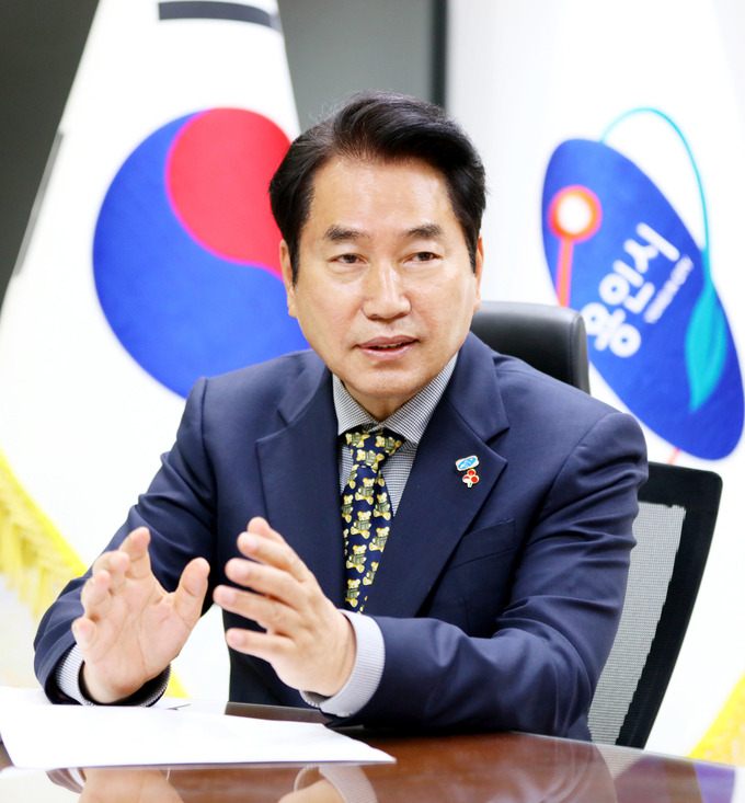 백군기 용인시장.(사진=백군기 용인시장)