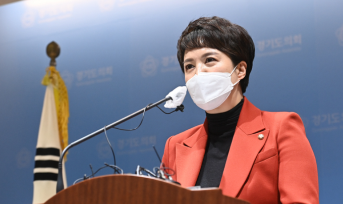 국민의힘 경기지사 후보로 확정된 김은혜 의원 (사진=김은혜 캠프 제공)