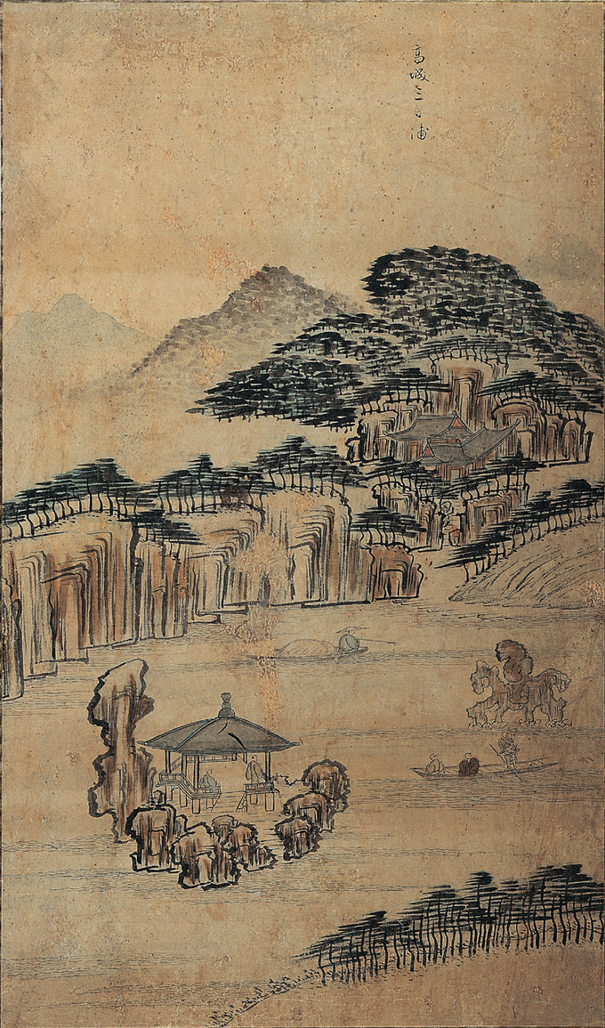 고성삼일포도. (자료=경기대학교 소성박물관)