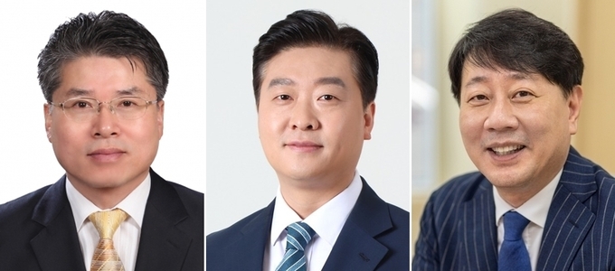 왼쪽부터 인천 기초단체장 경선을 뚫은 홍인성 중구청장, 남궁형 동구청장 예비후보, 차준택 부평구청장 예비후보.( 사진 = 경기신문DB )