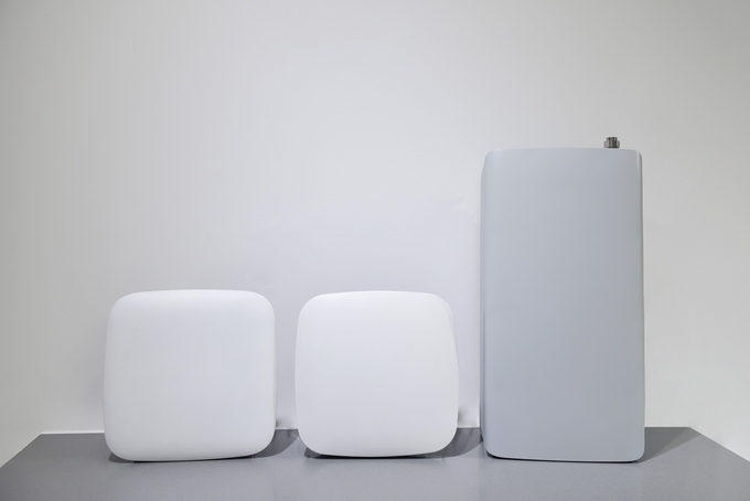 이음 5G 전용 장비(4.7GHz, 28GHz 지원 라디오 기지국 및 컴팩트 매크로). (사진=삼성전자 제공)