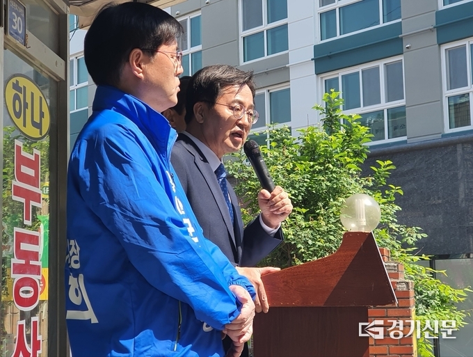 김동연 더불어민주당 경기지사 후보가 2일 “일관되고 현실적인 정책을 마련해 경기도민이 집값 걱정 없이 살아갈 수 있도록 만들겠다”며 ‘1·3·5 부동산 정책’ 실천을 위한 공약을 제시했다. (사진=박이선 수습기자)