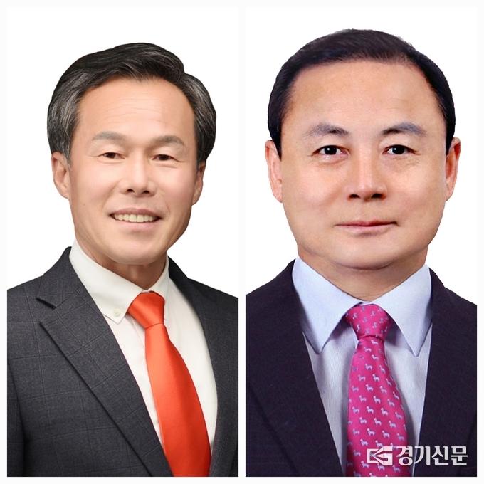 국민의힘 포천시의회 후보 포천시 가 지역구 공천자들. 가번 서과석(왼쪽), 나번 박규용(오른쪽). (사진=본인들 제공)