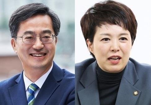 김동연 더불어민주당 후보-김은혜 국민의힘 후보 (사진=연합뉴스 제공)