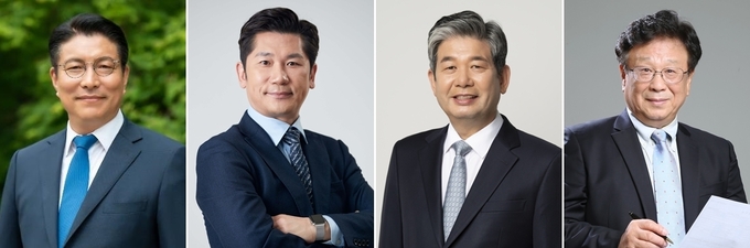 왼쪽부터 도성훈, 서정호, 최계운, 허훈 인천교육감 후보. ( 사진 = 경기신문DB )