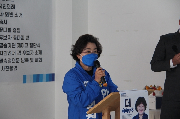 안순덕 시의원 후보 (사진=이호민 기자)