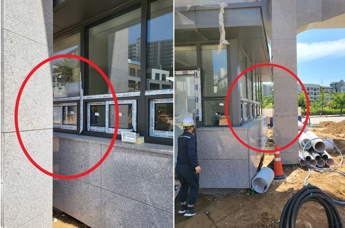 김포한강지구 범양 레우스 라세느 현장 사진. (사진=입주예정자협의회 제공)