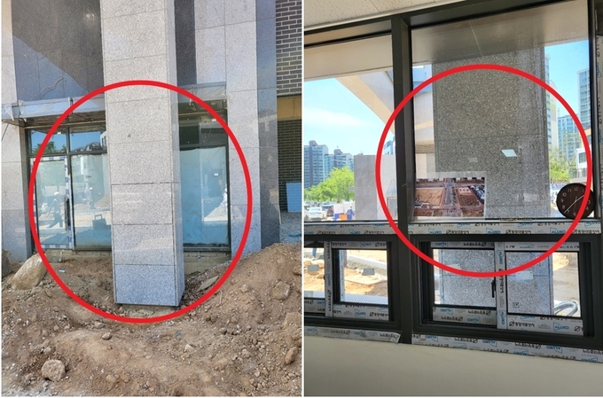 김포한강지구 범양 레우스 라세느 현장 사진. (사진=입주예정자협의회 제공)