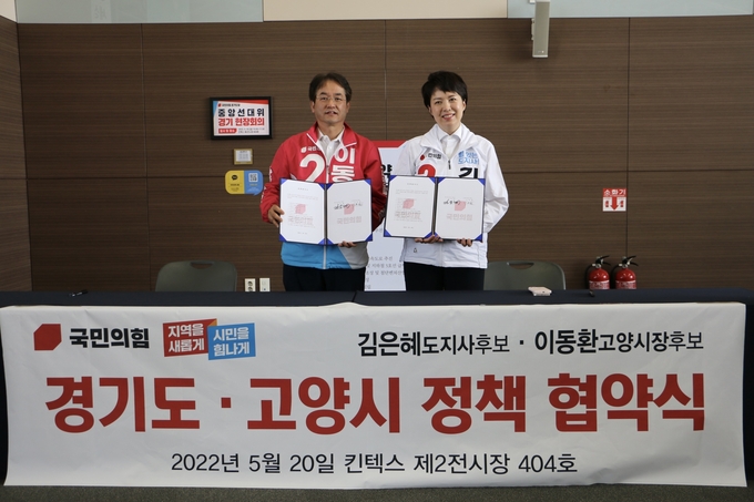 이동환 국민의힘은 고양시장 후보가 중앙당에 고양 경제자유구역 지정을 요청하고 추진에 나섰다.(사진=이동환 국민의힘은 고양시장 후보 캠프 제공)