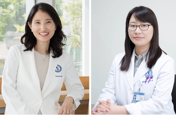 (왼쪽부터)아주대병원 내분비대사내과 한승진 교수, 이나미 임상강사. (사진=아주대병원 제공)