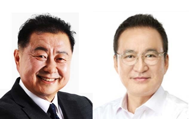 왼쪽부터 김경일 더불어민주당 후보, 조병국 국민의힘 후보. (사진=김경일·조병국 캠프 제공)