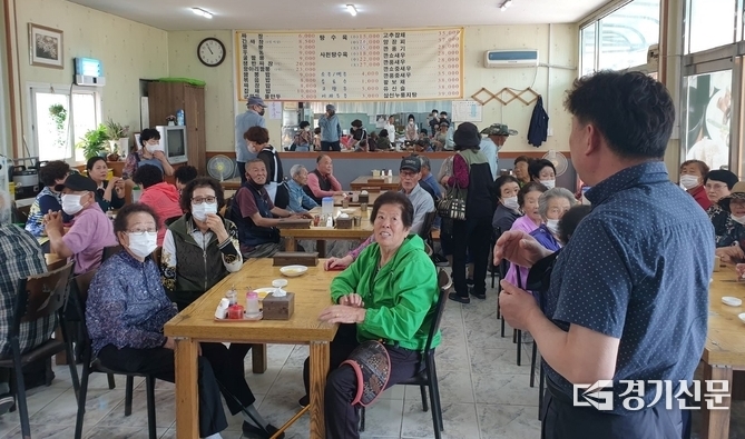 관인면 소재 중화요리 전문점 ‘중원’(대표 정성택)에서 관내 어르신 200분께 따뜻한 한끼를 대접했다. (사진=포천시 제공)