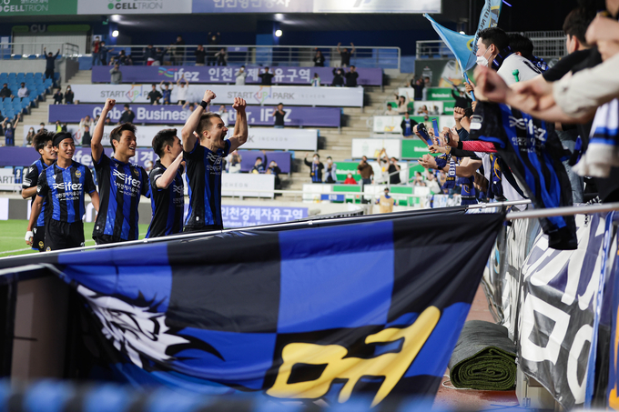 6경기 연속 무승을 기록 중인 인천 유나이티드는 성남FC와 홈경기를 치른다. (사진=한국프로축구연맹 제공)