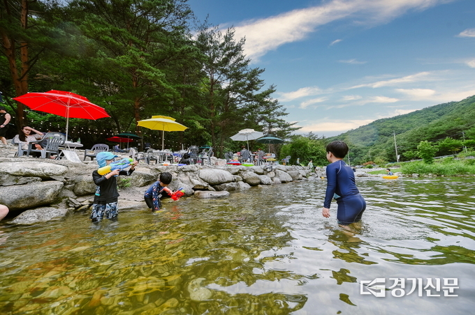 백운계곡. (사진=포천시 제공)