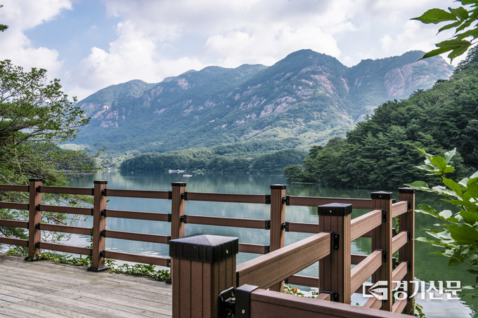 산정호수 둘레길. (사진=포천시 제공)