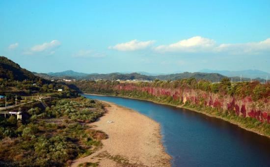 임진강 주상절리.(사진=연천군 제공)