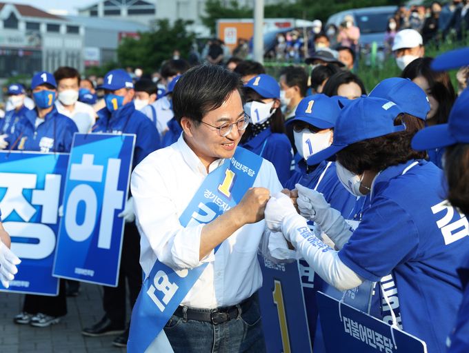 김동연 더불어민주당 후보가 제36대 경기도지사로 당선됐다. (사진=김동연 동행캠프 제공)