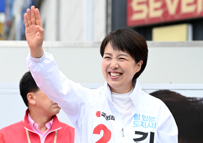 김은혜 국민의힘 경기지사 후보 (사진=연합뉴스 제공)