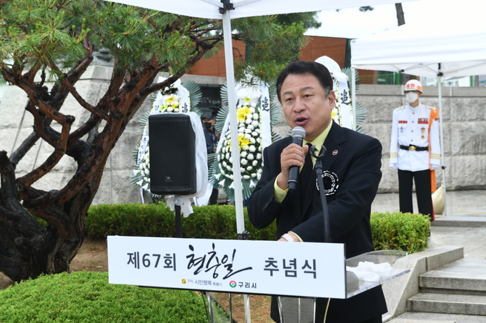 안승남 구리시장.(사진=구리시 제공)
