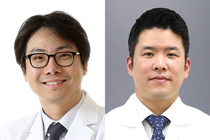 분당서울대병원 이비인후과 차원재 교수(사진 왼쪽), 성빈센트병원 허진 교수. (사진=분당서울대병원 제공)
