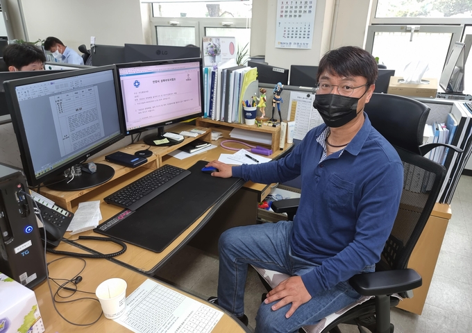 황규도 주무관.(사진=안양시 제공)