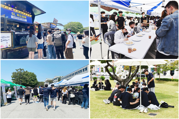 오산대학교, 5L Day 비교과 박람회 개최 모습(사진=오산대학교 제공)