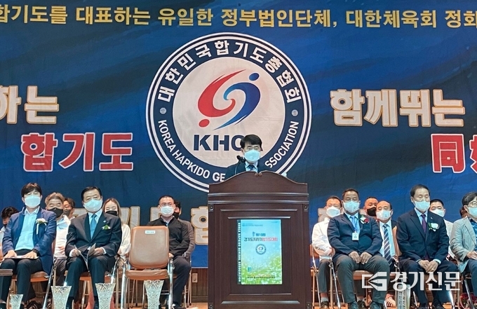 정덕채 포천시 부시장이 환영사를 하고 있다. (사진=포천시 제공)