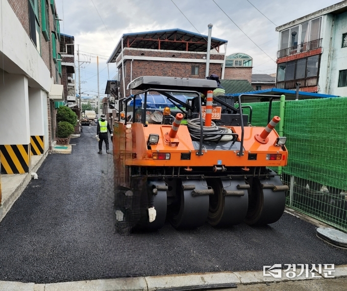 동두천시 보산동에서는 주민참여예산 제안으로 골목길 포장사업을 추진한다. (사진=보산동주민센터 제공)