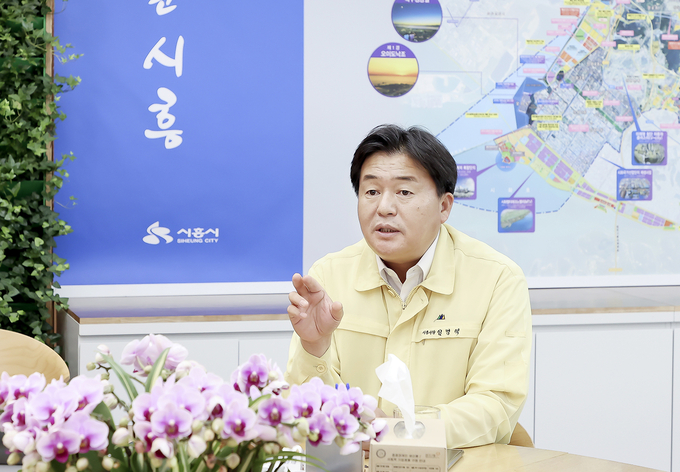 임병택 시흥시장.(사진=시흥시 제공)
