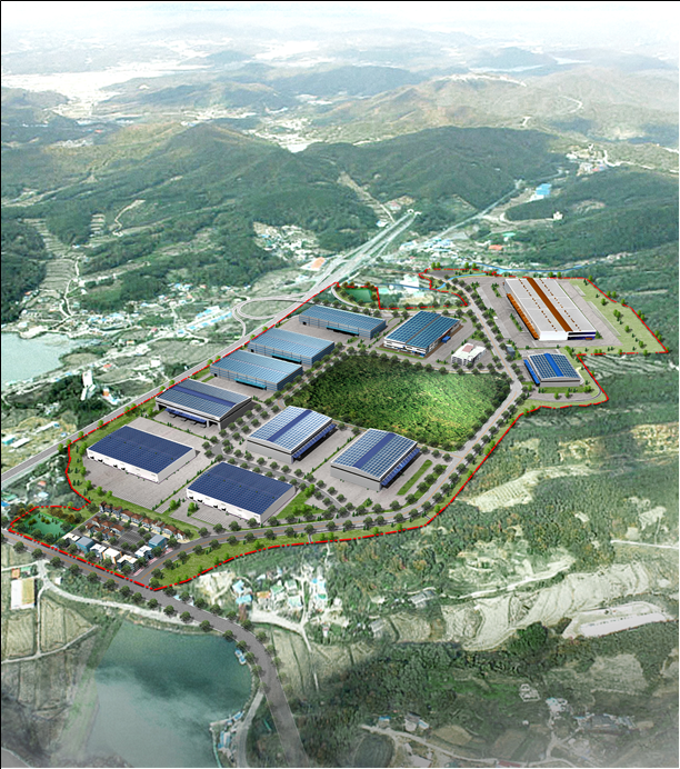 안성원곡 물류단지 조성도. (사진=경기주택도시공사 제공)