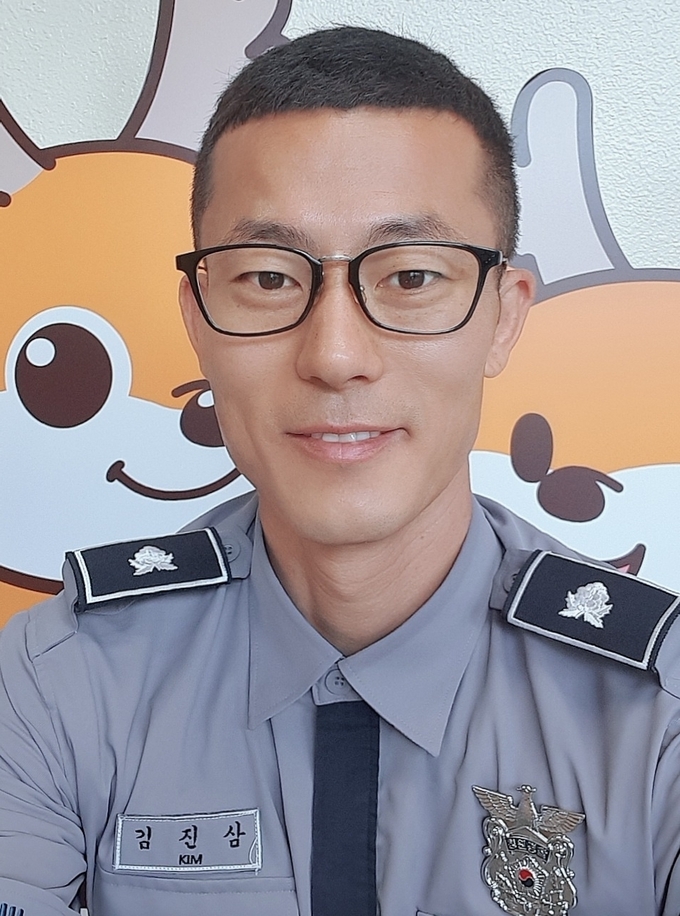 김진삼 인천 서구청 청원경찰 반장.( 사진 = 김진삼 반장 제공 )