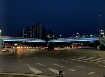  미추홀구 낙섬사거리 육교 경관 개선사업 실시 ( 사진 = 미추홀구 제공 )