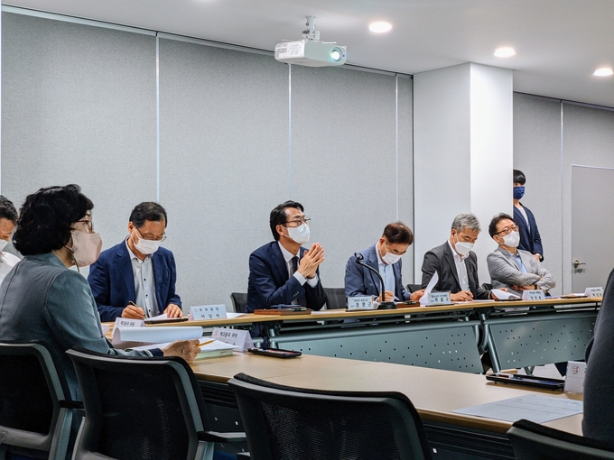 화성시장직 인수위원회 합동회의 모습 (사진= 화성시 제공)